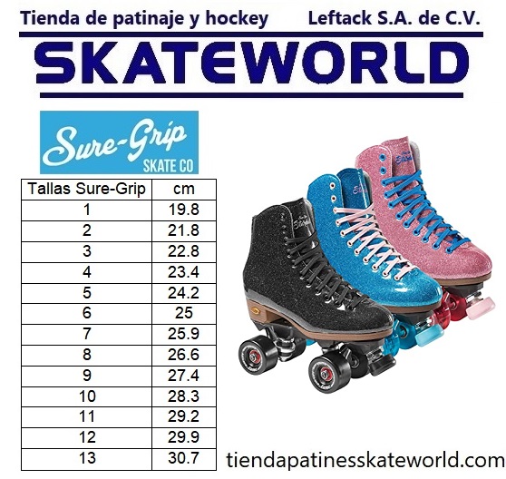 ¿Cuál es el número de patines perfecto para ti?
